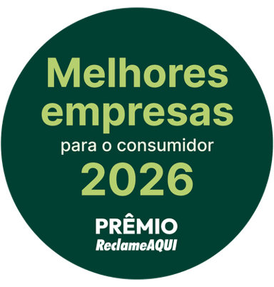 Selo Melhores Empresas Reclame Aqui 2026